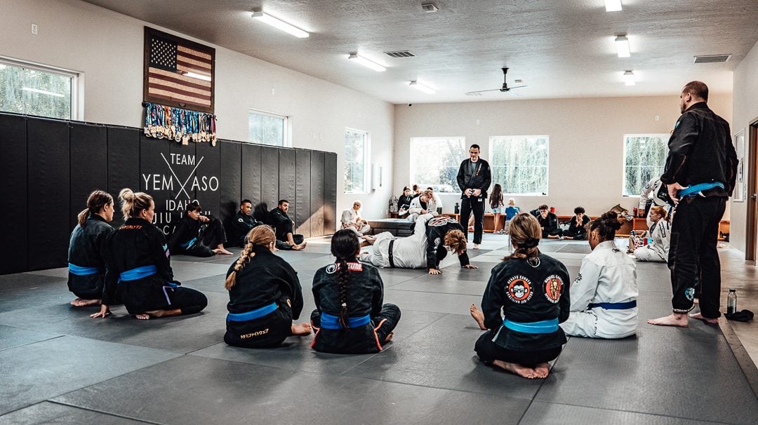 West Idaho BJJ academy mat space in Star, Idaho